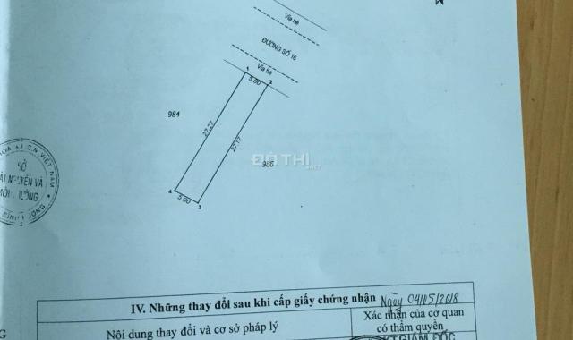 Cần bán lô đất TTHC Dĩ An gần trường mầm non Việt Anh