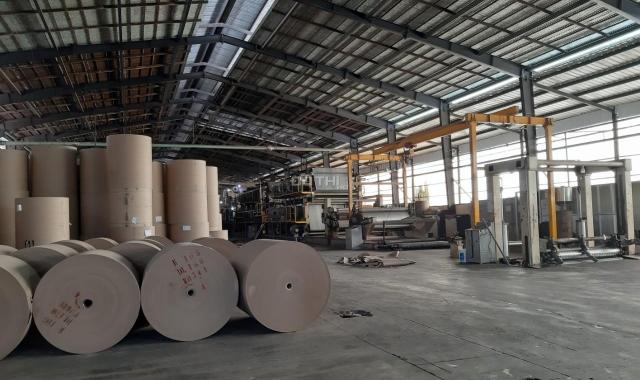 Bán kho, nhà xưởng sản xuất giấy tái chế, Bến Lức, Long An, diện tích 7200m2, giá 70 tỷ