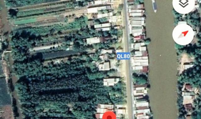 Bán đất mặt tiền QL 80, Hòn Đất, Kiên Giang, DT 10x130m, giá 800 triệu