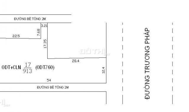 Bán đất đường Trương Pháp, Đồng Hới, Quảng Bình, diện tích 900m2, giá 45 triệu/m2