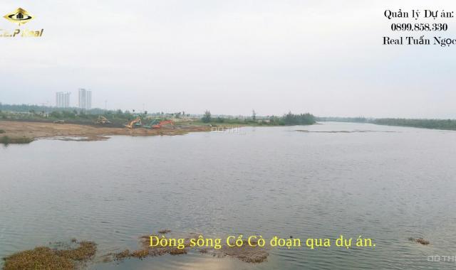 Cơ hội sở hữu đất ven sông Cổ Cò: An cư - đầu tư - kinh doanh. Cách bãi biển 700m