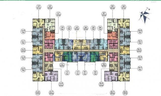 Duy nhất căn 64.2m2 dự án 282 Nguyễn Huy Tưởng chủ nhà cần bán gấp giá 21.4 tr/m2