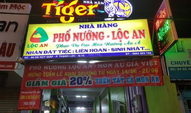Sang quán nhà hàng Phố Nướng tại Thạnh Lộc, Quận 12, TP. HCM