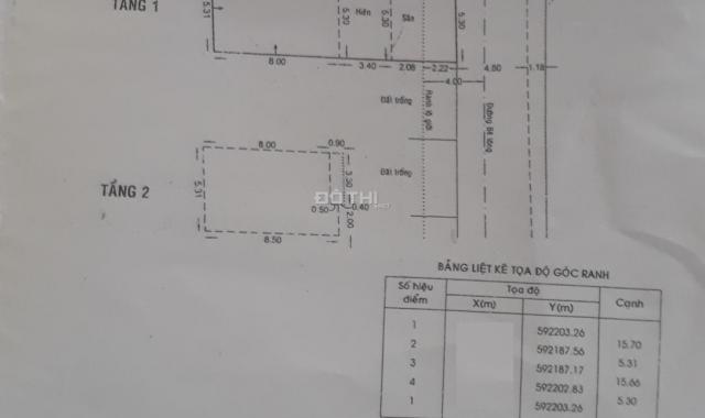 Bán nhà quận Bình Tân sổ hồng riêng 5.3mx16m, giá 3.8 tỷ SH riêng