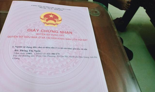 Chính chủ cần bán lô đất ở chợ Song Khê, xã Song Khê, huyện Bắc Giang