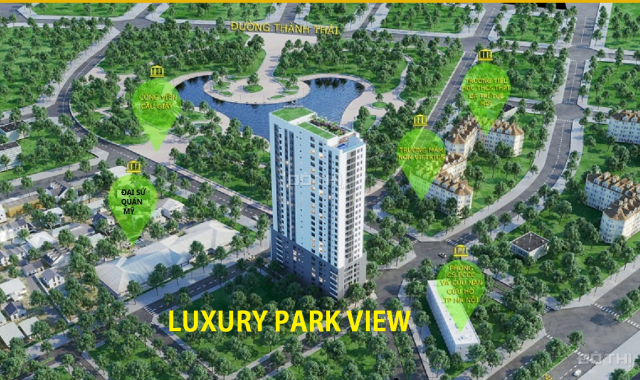 Bán căn góc Đông Nam Luxury Park View, 3 PN, chỉ 4.3 tỷ, full nội thất cao cấp