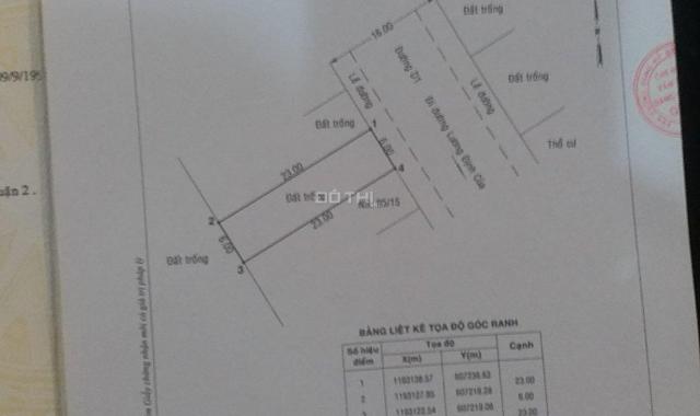 Bán đất Him Lam, đường D4, khu Lương Định Của, nền A14 (138m2), 165 triệu/m2, tel 0918481296