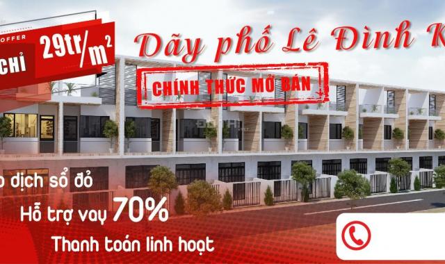 Chỉ từ 28 triệu/m2 có lô đất 100m2 thuộc dãy phố Lê Đình Kỵ khu Phước Lý