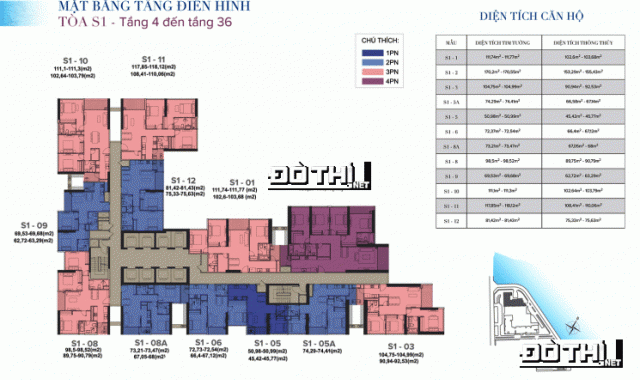 Chính chủ cắt lỗ căn 2 phòng ngủ 2,65 tỷ, Vinhomes Sky Lake - 0985187670