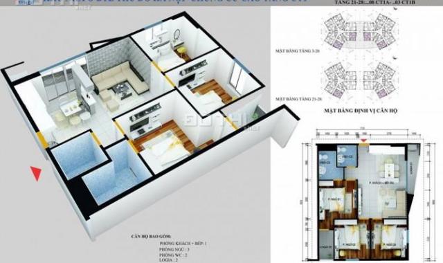 Bán căn hộ chung cư tại Đường Quang Trung, Phường Yên Nghĩa, Hà Đông, Hà Nội, diện tích 62m2