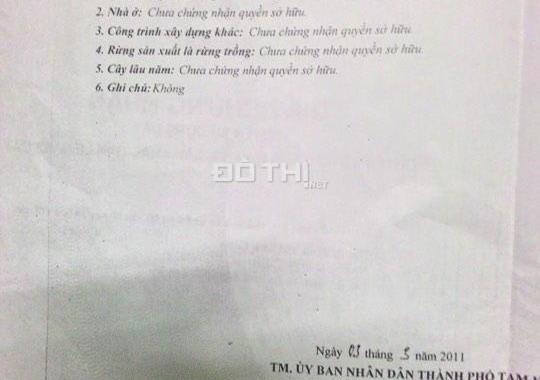 Chính chủ bán đất đường Yết Kiêu, Tân Thạnh, Tam Kỳ, Quảng Nam, với 220m2, hướng Đông Nam