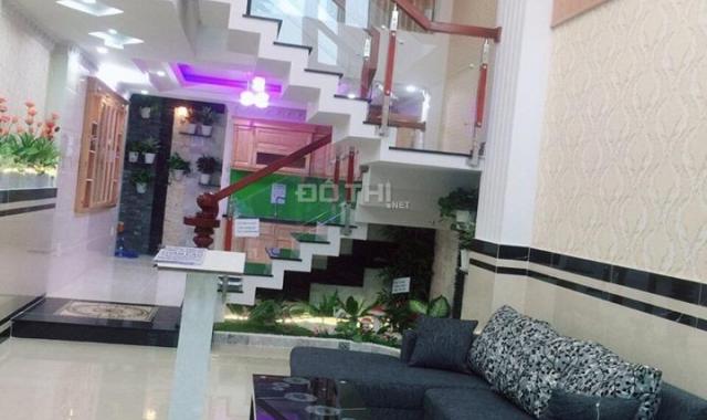 Nhà hẻm 5m 72/ Nguyễn Ảnh Thủ, P. Hiệp Thành. DT 4x14,5m, lửng, 2 lầu, giá 4,75 tỷ