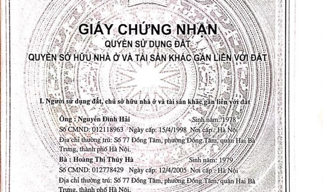 Chính chủ cần bán nhà biêt thự hai mặt thoáng tại Minh Khai, Hà Nội.