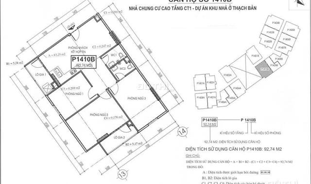 Bán căn hộ 99.12m2, 80m2, 75m2 tòa CT1 dự án khu nhà ở quân đội Thạch Bàn, Long Biên HN, 0967707876