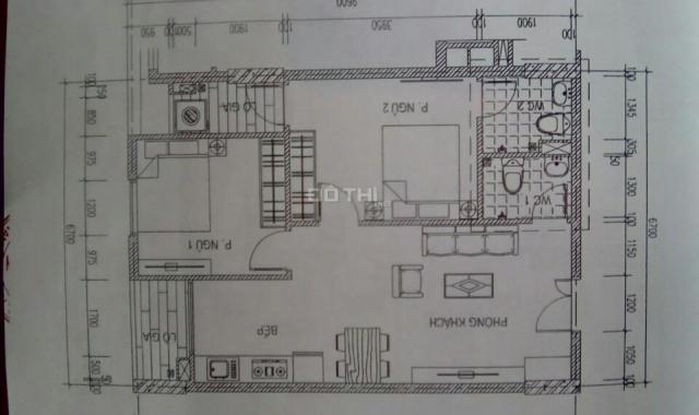 Bán căn hộ CC ở quận Thủ Đức, Phường Bình Chiểu, 2PN, 2WC, 63.18m2, full nội thất đẹp khỏi chê
