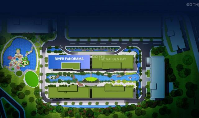 Chính chủ bán giá gốc căn hộ 2PN, dự án River Panorama, DT 57m2, view hồ bơi rất đẹp