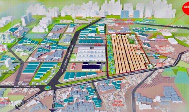 Bán đất nền dự án tại dự án KDC Nam Tân Uyên, Tân Uyên, Bình Dương diện tích 100m2, giá 1.3 tỷ