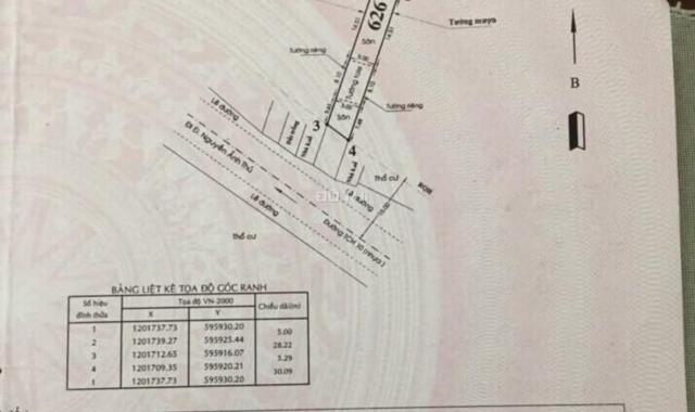 Bán đất đường Tân Chánh Hiệp 10, Tân Chánh Hiệp, Quận 12, DT 5x29m, giá 59.5 triệu/m2. Sổ đỏ