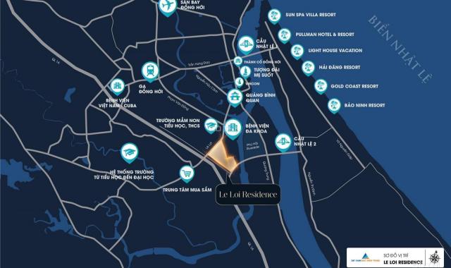 Đất nền Lê Lợi Residence - Điểm nút giao thông thương mại thành phố Đồng Hới