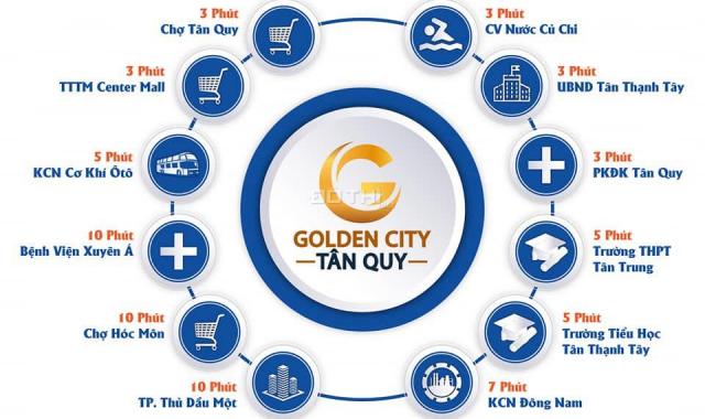 Golden City Củ Chi - Đầu tư F.0 - Thanh toán 30% - Chiết khấu 1 cây vàng. Toàn bộ thông tin tại đây