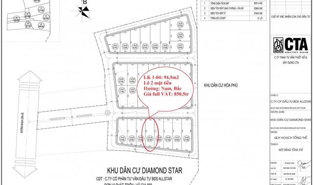 Không mua khu dân cư Diamond Star, ngay bây giờ thì đừng bao giờ mua đất nền tại Láng Hòa Lạc