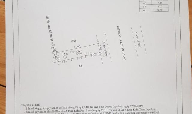 Đất nền TTHC huyện Bàu Bàng, cách Quốc Lộ 13 500m, chỉ 600tr/nền đất, sổ hồng trao tay