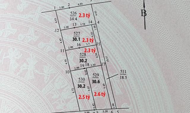 Bán nhà riêng tại Đường 70, Phường Phương Canh, Nam Từ Liêm, Hà Nội, diện tích 42.8m2, giá 2.3 tỷ