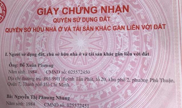 Bán nhà 935 Huỳnh Tấn Phát, Q. 7, 5 x 10m NH 6.8m, 2 lầu, giá 4.6 tỷ. LH 0901478523 chính chủ SH