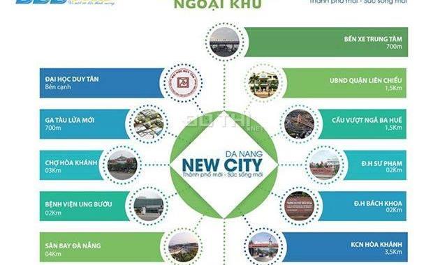 Bán lô đất đường 10,5m tại dự án New Đà Nẵng City, Liên Chiểu, Đà Nẵng, giá 2,85 tỷ, LH: 0989291293