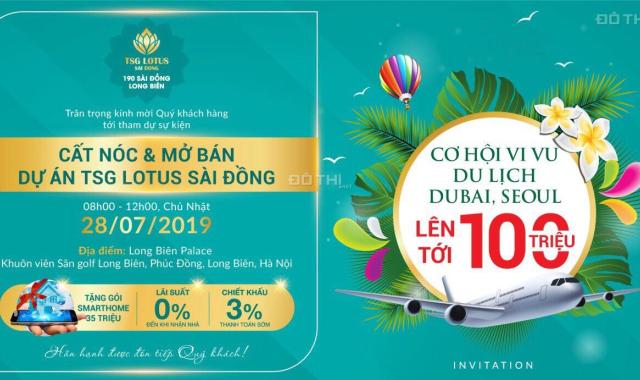 Sự kiện mở bán chính thức TSG Lotus Sài Đồng, quận Long Biên - căn hộ chung cư cao cấp bậc nhất