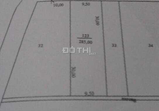 Bán đất đường Ba Đoàn, Phường 8, Cà Mau 285m2 giá 2.3 tỷ