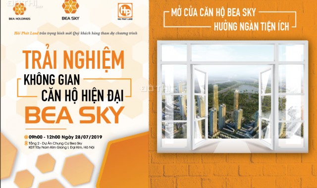 Chung cư Bea Sky: View 36 phố phường mới, cạnh công viên Chu Văn An 100ha. LH: 0911.846.848