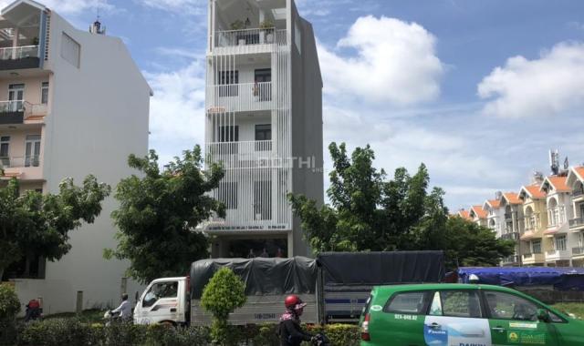 Cho thuê nhà nguyên căn có thang máy 74.06 triệu/th, MT Nguyễn Thị Thập Him Lam. LH: 0938.294.525