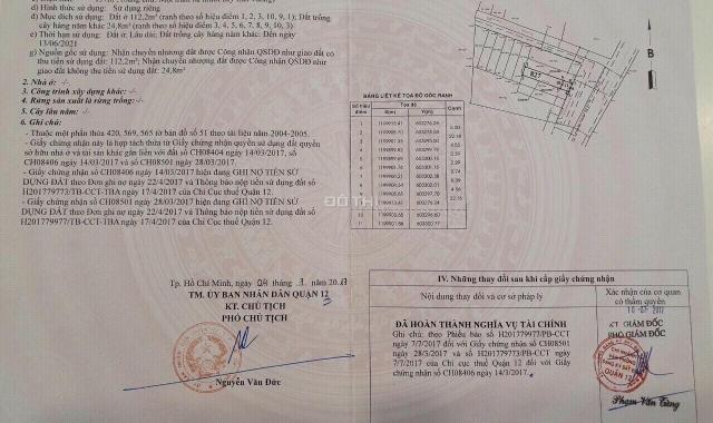 Bán đất MT sông SG khu biệt thự Senturia xuống bến phà An Phú Đông, Q12