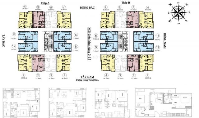 Tổng hợp những căn hộ giá 2,5 tỷ còn lại tại dự án HC Golden City, nhận nhà quý I/2020