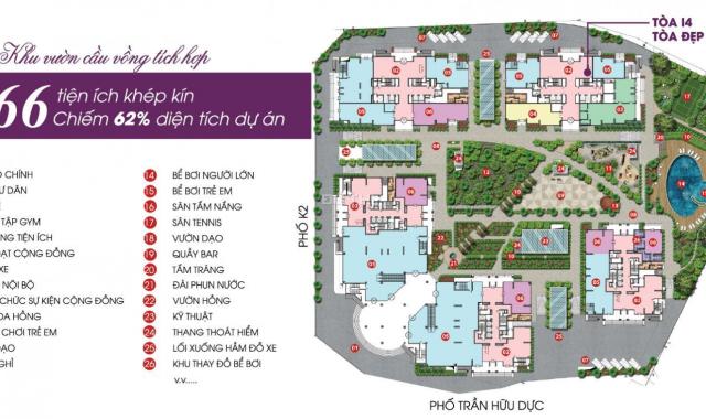 Tưng bừng khai trương CH thực tế DT 132.9m2, 3PN tại CCCC Iris Garden với CK 110tr. LH: 0965671568