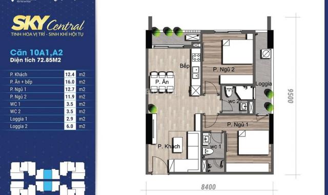 Chủ nhà bán gấp CH 176 Định Công: Tầng 1509(66m2) và 1606(87m2), siêu rẻ từ 28 tr/m2, LH 0985764006