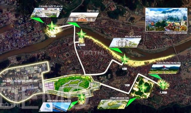 Đất nền dự án trung tâm thành phố Lào Cai - ngay bây giờ 10 lô ngoại giao