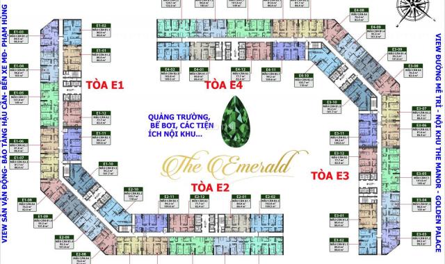 Chính chủ bán nhanh căn hộ chung cư The Emerald, tầng 1606, DT 86m2, giá 33.5tr/m2, 086 5563 789