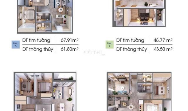 Chuyển nhượng lại căn hộ B11 view Quận 1 dự án Aurora Quận 8, chênh 135 tr