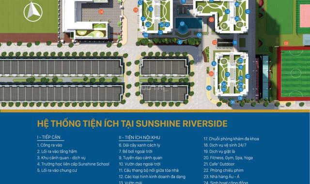 Bảng hàng cực đẹp tại Sunshine Riverside, Tây Hồ chỉ 2,1 tỷ/căn 2PN - 3,1 tỷ/căn 3PN. LH 0906222055