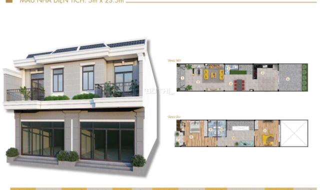 Mở bán 100 căn nhà mặt tiền 28m ở khu đô thị Cát Tường Phú Hưng