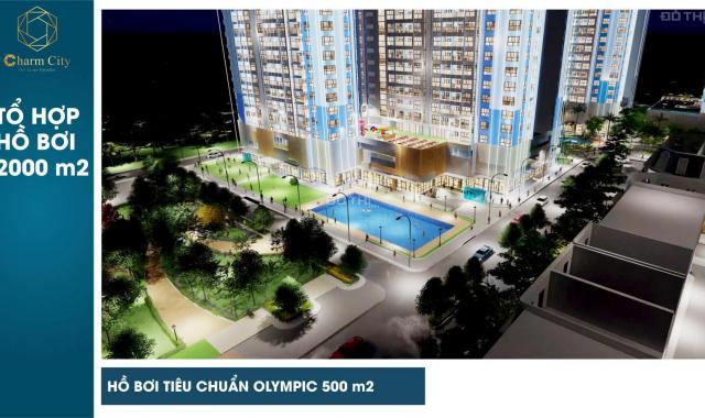 Bán căn hộ chung cư tại dự án Charm City, Dĩ An, Bình Dương, diện tích 55m2, giá 1,2 tỷ