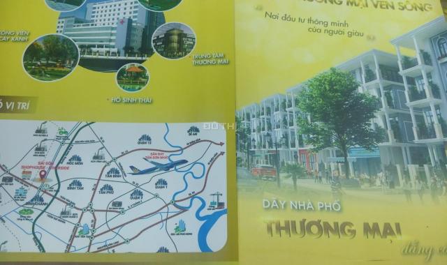 Bán dãy nhà phố shophouse 1 trệt 3L, dt 140m2, giá 2.6 tỷ, đường An Hạ, xã Phạm Văn Hai, Bình Chánh
