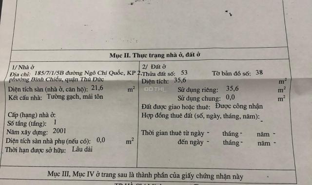 Đất bán đất gấp lấy vốn làm ăn 60m2, Thủ Đức