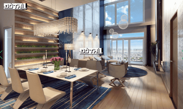 Duplex 3PN Sky Loft - Feliz En vista, 133m2, giá 6,44 tỷ, view sông, quận 1. LH 0933.202.104