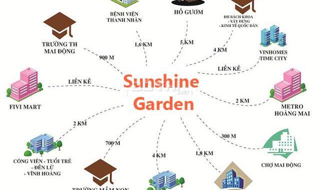 Bán căn hộ 1PN chung cư Sunshine Garden, rẻ nhất hiện tại