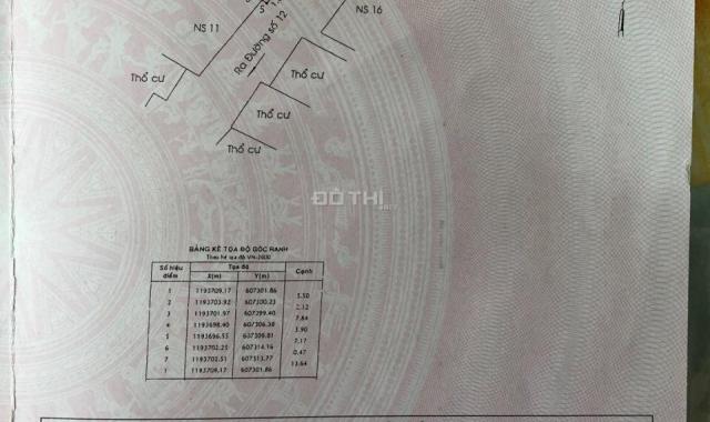 Bán nhà cấp 4 sổ hồng riêng MT đường Số 13, cách Trần Não, Lương Định Của 100m, DT 7x12,8m