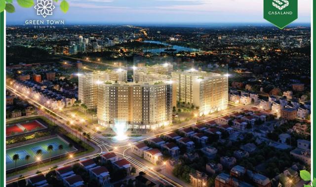 Bán căn hộ chung cư tại dự án Green Town Bình Tân, Bình Tân, Hồ Chí Minh, DT 63m2, giá 1.7 tỷ