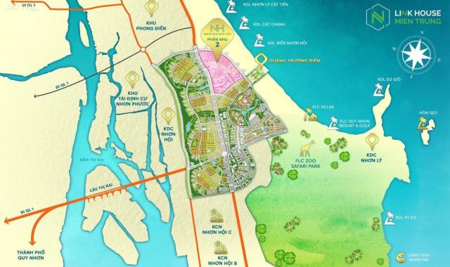 Bán đất Nhơn Hội New City - Đất ven biển giá chỉ từ 18 tr/m2. Lh 0934.789.828